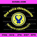 One Extra Chromosome Infinite Personality PNG, Down Syndrome PNG 