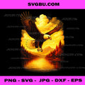 Bald Eagle Flight PNG, Wildlife Nature Art PNG