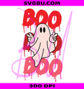 Cute Boo Ghost PNG, Girly Spooky Season PNG, Fall Pumpkin PNG