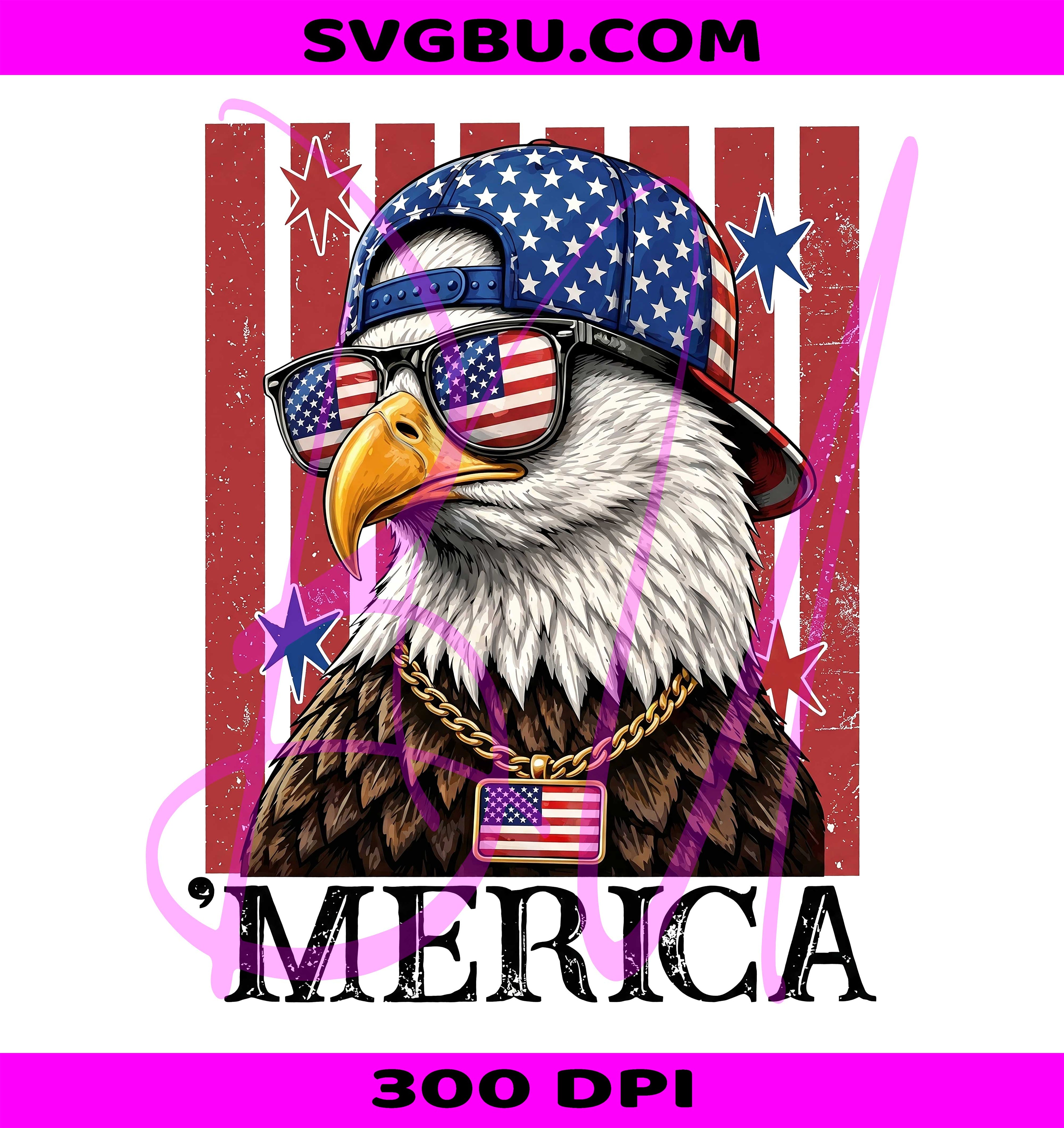 Bald Eagle PNG, USA Flag Eagle PNG, Patriotic Eagle PNG