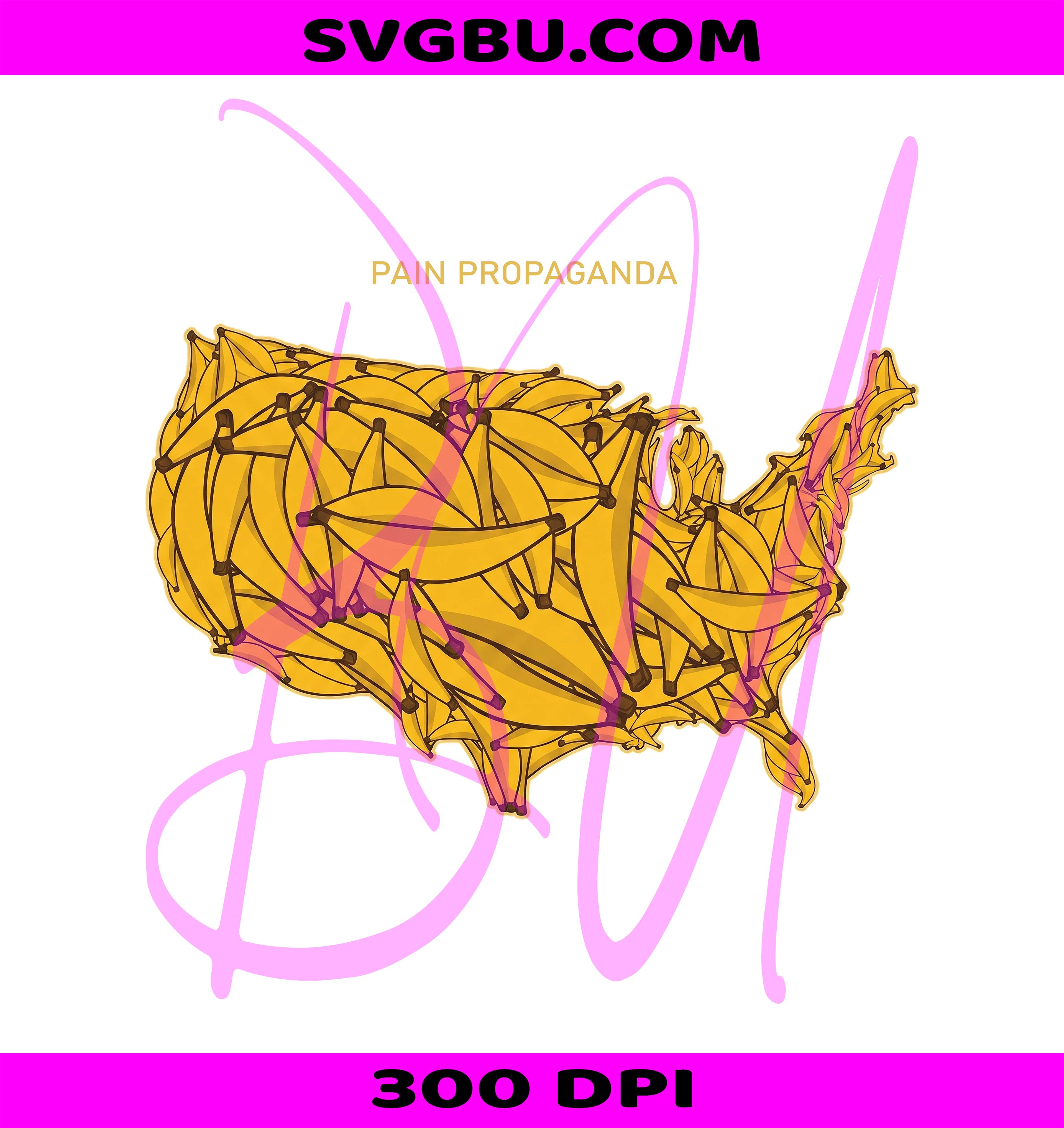 Banana Republic PNG, Different Banana PNG, Banana Graphic PNG
