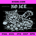 No Ice Angry Cat PNG, Funny Sarcastic Kitten Art PNG, Meow PNG