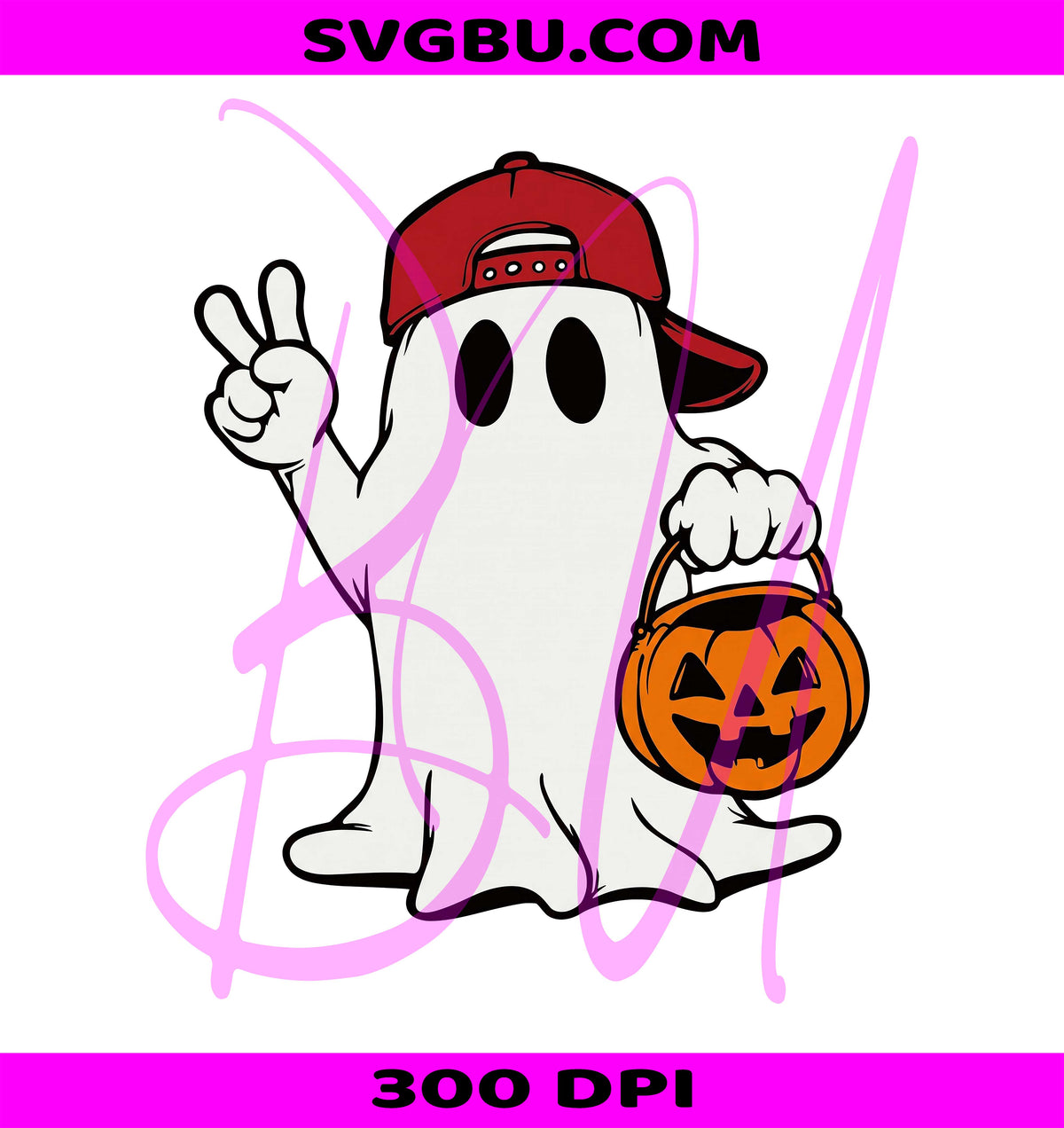 Cool Boy Ghost PNG, Baseball Ghost PNG, Kids Halloween PNG