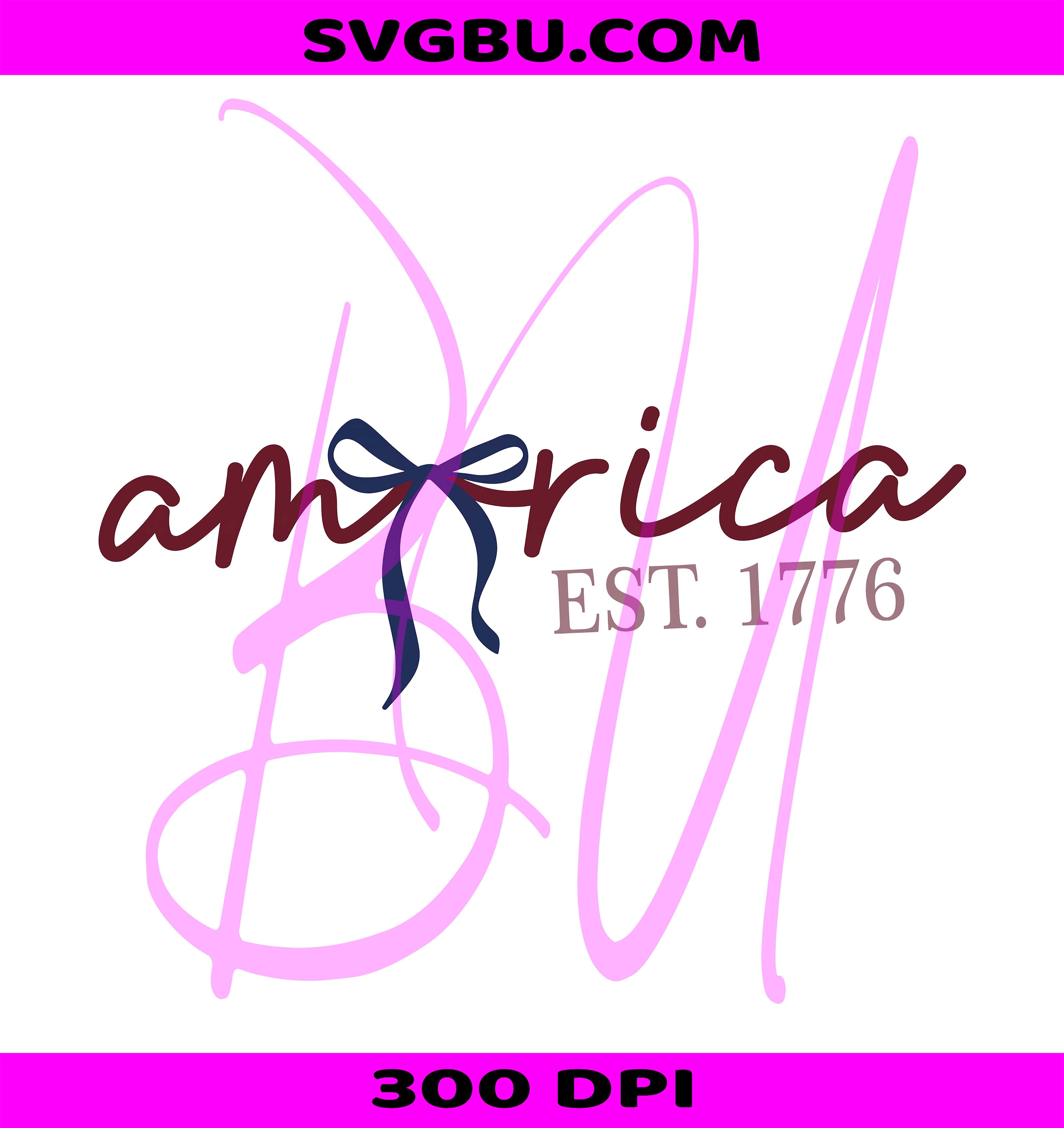 American Coquette Bow PNG, Coquette American Girl PNG, American Flag Bow PNG