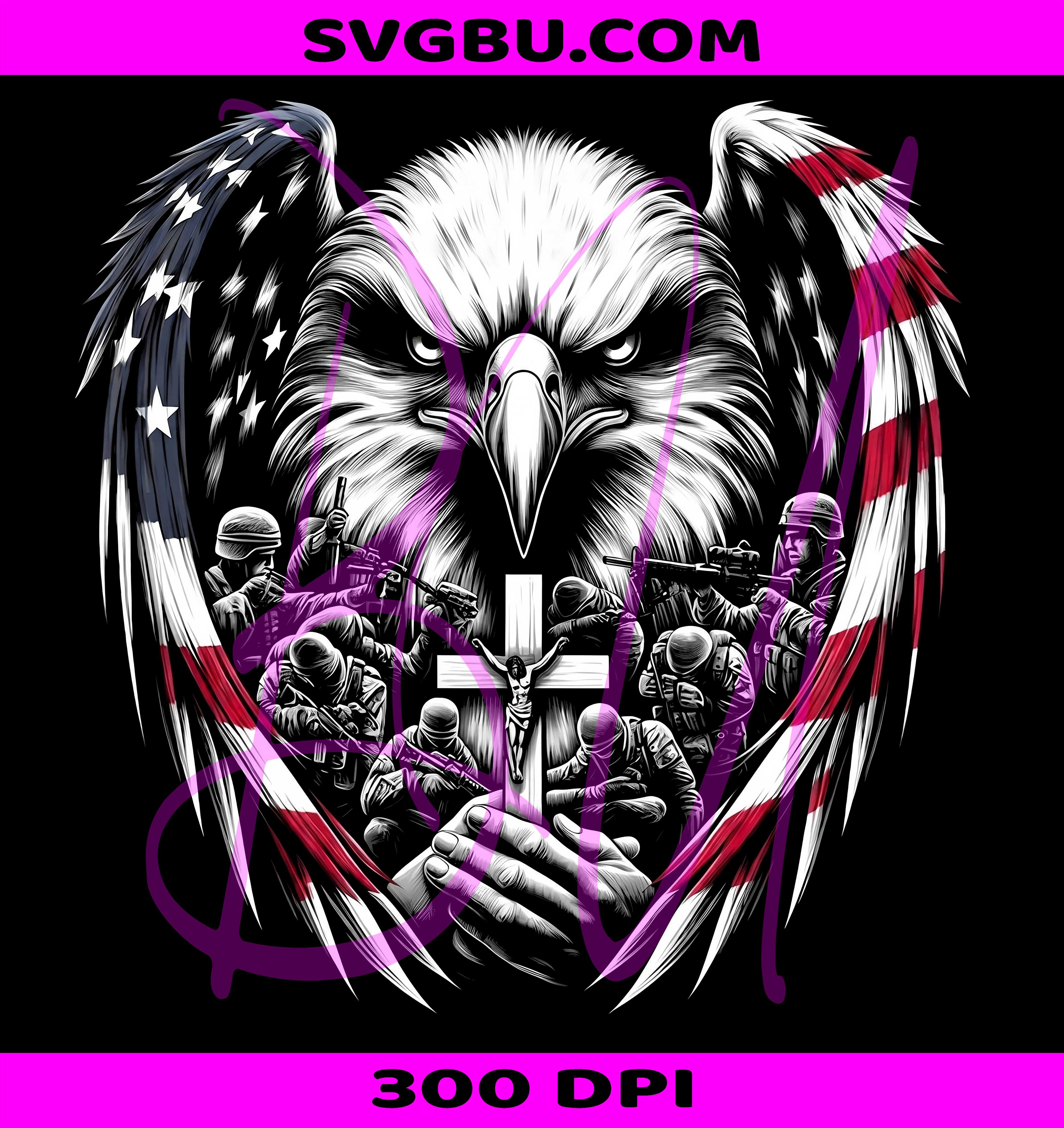 American Flag Eagle PNG, USA Patriotic PNG, 4th of July Eagle PNG