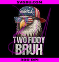 Two Fiddy PNG, 4th July Patriotic Eagle PNG, 250 Years American PNG
