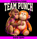 Cute Baby Monkey Punch PNG, Baby Monkey Punch Team PNG