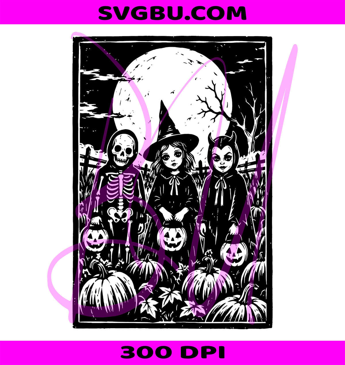 Creepy Halloween PNG, Spooky Season PNG, Comfort Colors PNG