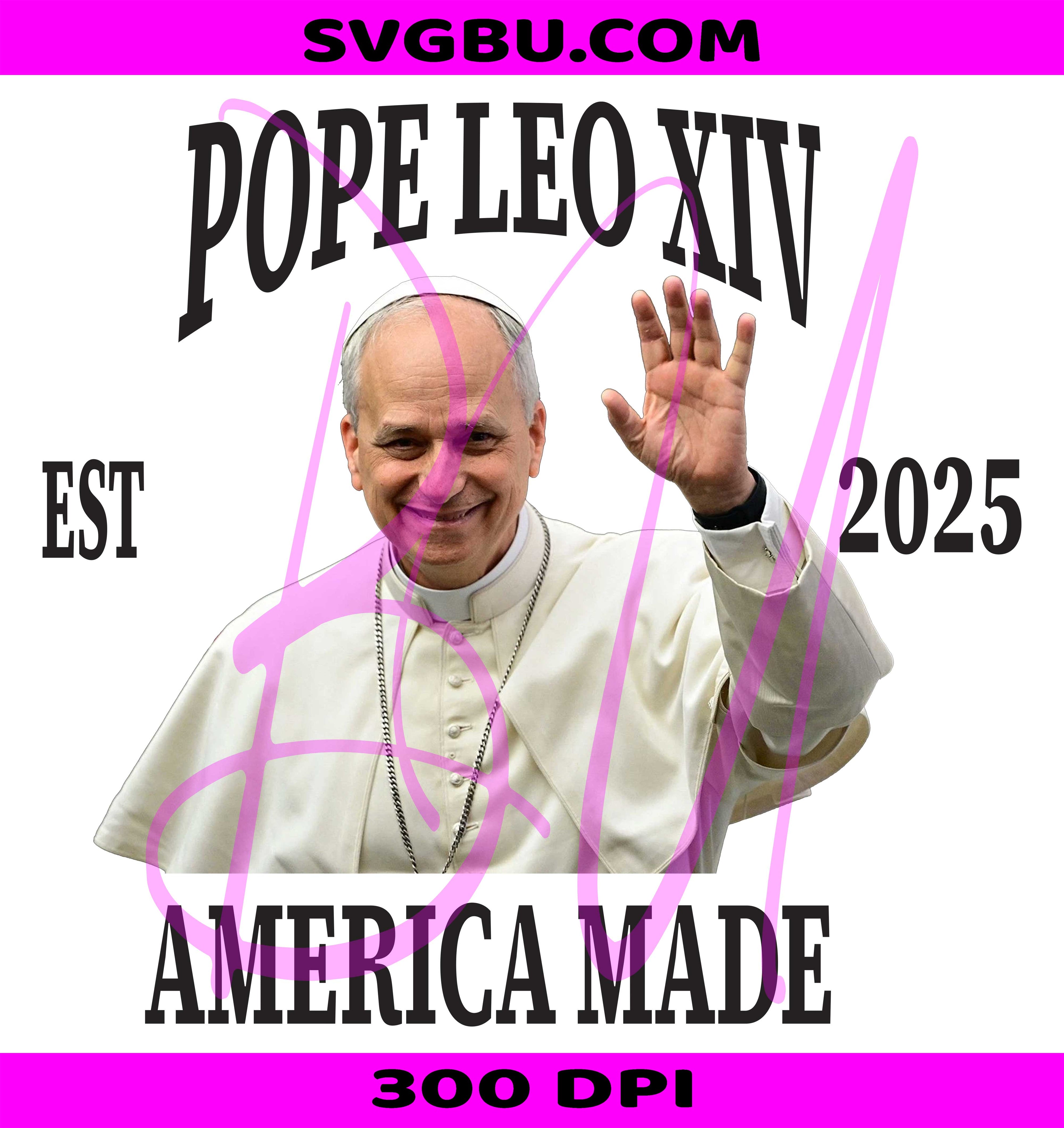 Pope Leo XIV PNG, Robert Prevost PNG, American Pope PNG