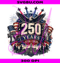 250 Years PNG, Patriotic Eagle Statue of Liberty PNG, 1776 2026 PNG