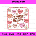 Lunch Lady Valentines Day, Retro Cute Cafeteria PNG