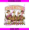 Goosebusters Halloween PNG, Spooky Goosey PNG, Goosebumps Goose PNG