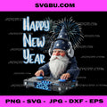 Happy New Year 2026, DJ Gnomes December 31 Celebrating Party PNG