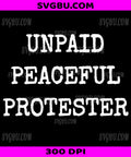 Peaceful Protest USA Constitution Retro PNG, Patriotic Freedom Design