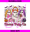 Halloween Nurse PNG, Spooky Nurse Life PNG, Nursing Doodle PNG