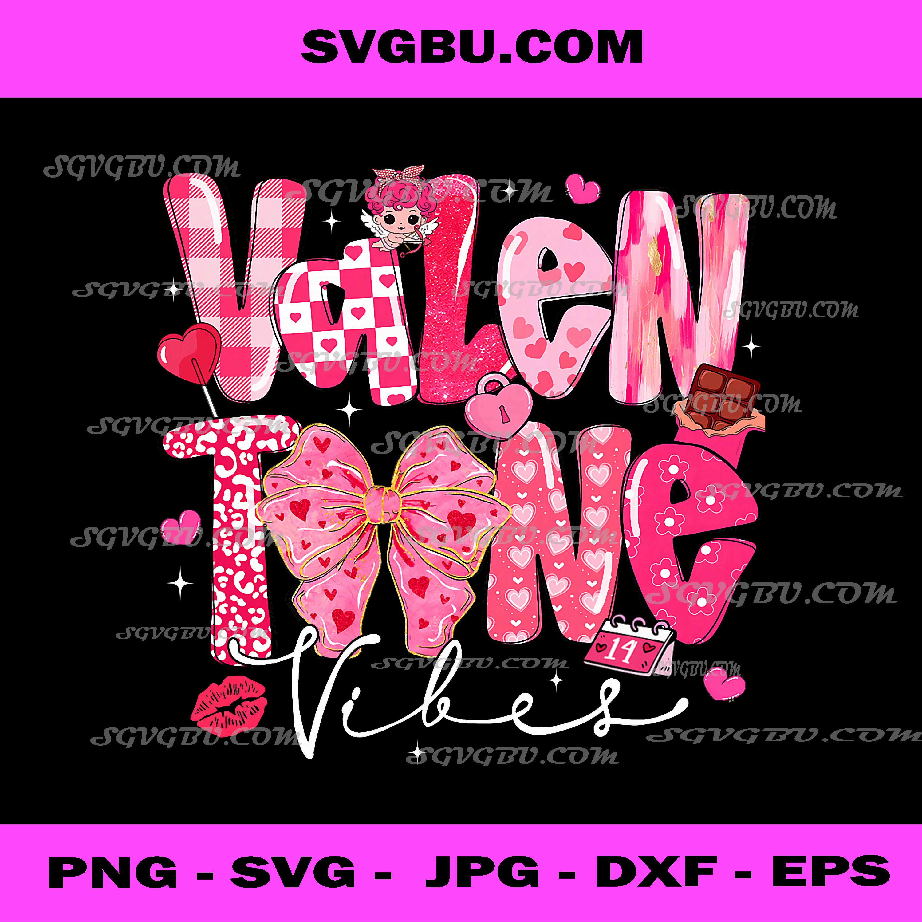 Valentine Vibes Cute Coquette Bow Red Heart PNG, Nurse Valentine PNG