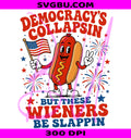 Democracys Collapsin PNG, Slappin Wieners PNG, Funny Hot Dog PNG