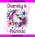 Diversity Is Patriotic PNG, USA Eagle PNG, America 250th PNG