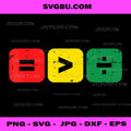 Pan-African Symbols PNG, Black History Math PNG, BHM Unity Art PNG