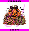 Halloween Bat Duo PNG, Polka Dot Pumpkin PNG, Halloween Pumpkins PNG