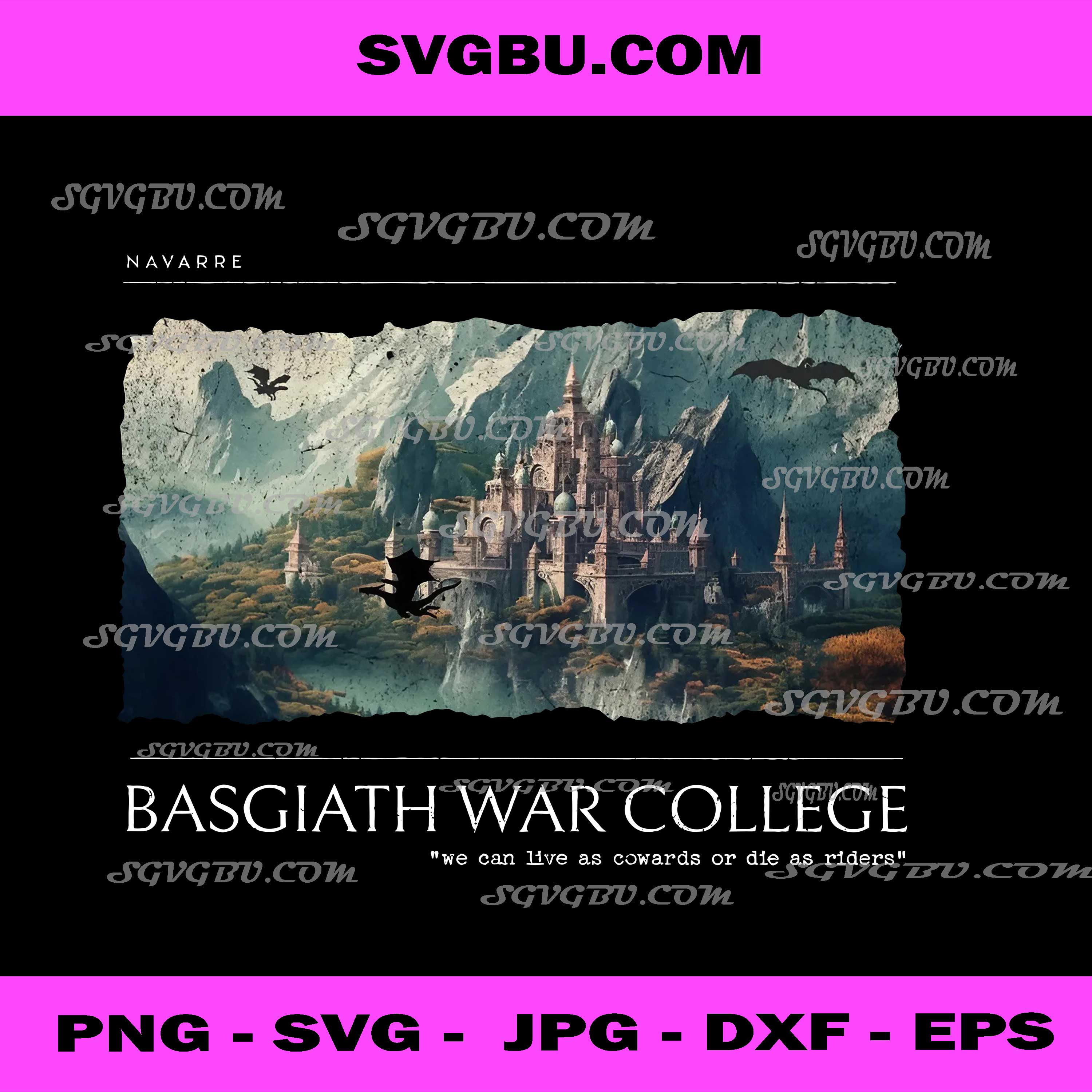Basgiath War College PNG, Fourth Wing Inspired PNG, Fantasy Book PNG, Dragon Rider PNG