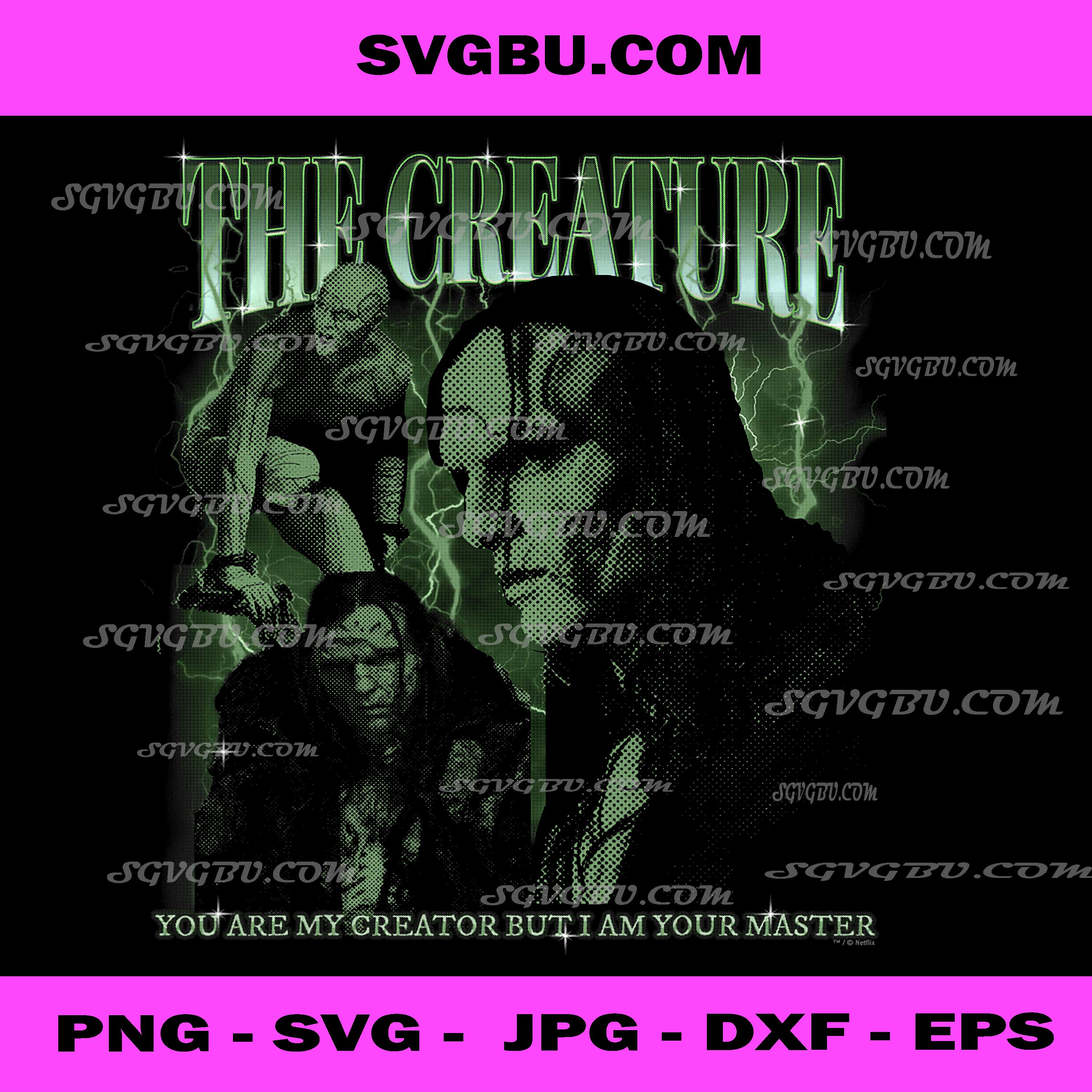 Frankenstein The Creature Heartthrob PNG, Classic Monster Romance Humor, Horror Graphic Design