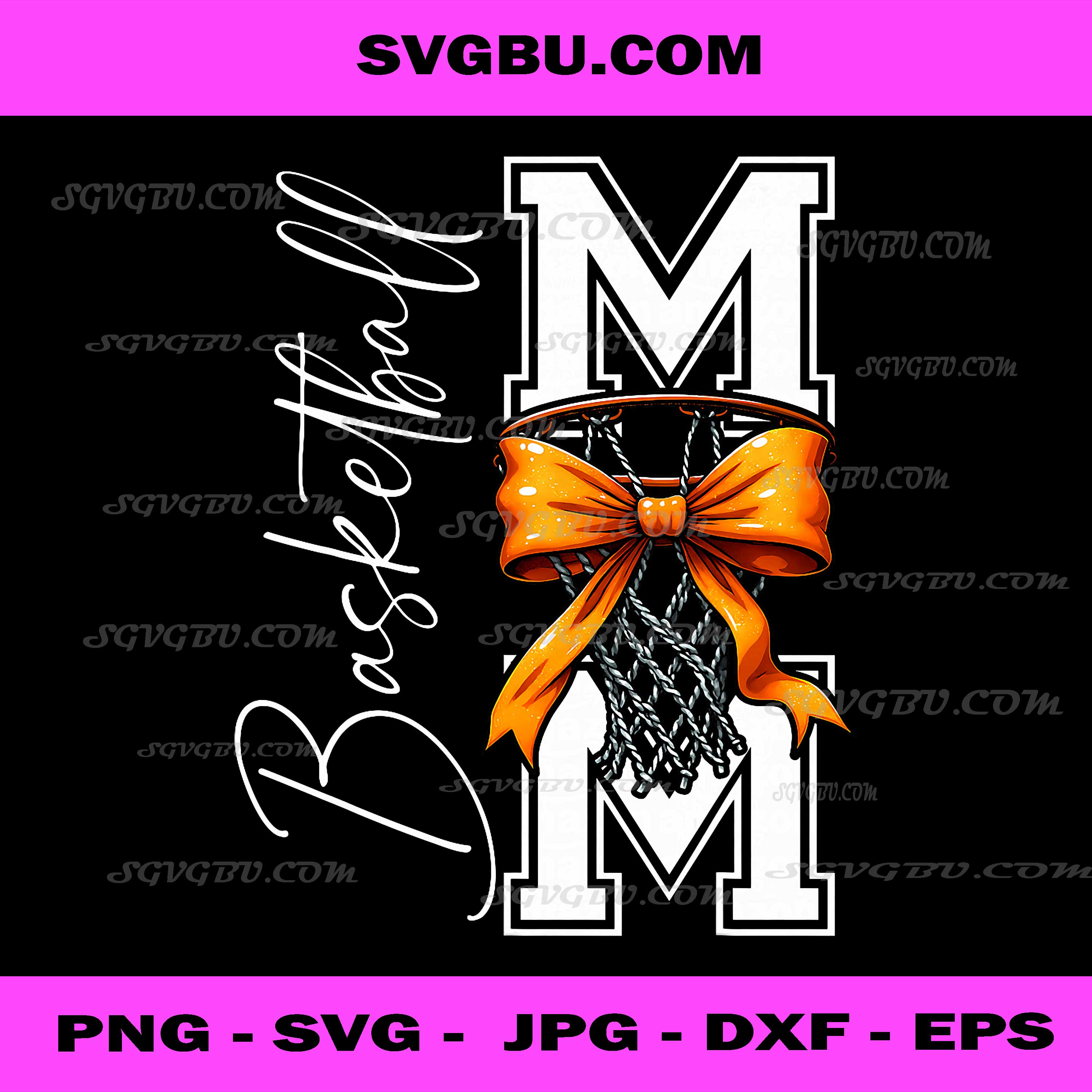 Basketball Mom Game Day PNG, Funny Basketball Player Mother's Day PNG