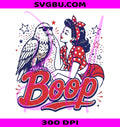Boop Patriotic Eagle PNG, Funny America 250 PNG, Vintage 4th of July Girl PNG