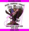 One Nation Under God 250 Years PNG, Patriotic Eagle Cross PNG