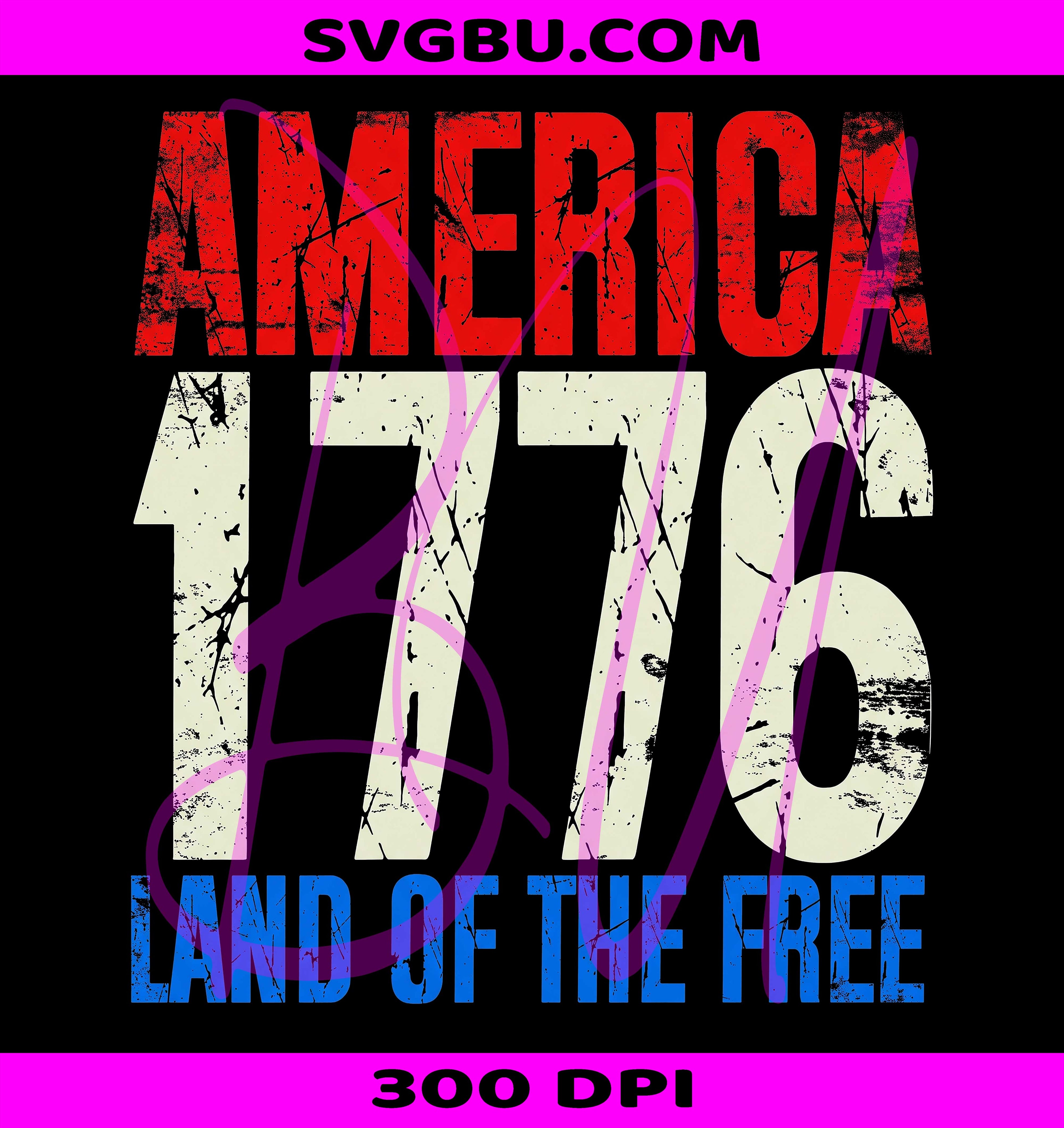 America 1776 PNG, Land Of The Free PNG, Patriotic America PNG