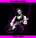 Abraham Lincoln Playing Guitar PNG, Rock Star President Design PNG