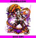 Halloween Baseball Skeleton PNG, Spooky Kids Player PNG, Pumpkin Sports PNG