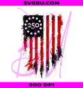 America 250 Betsy Ross Flag PNG, Distressed US Flag Patriotic PNG