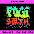Funny Filipino Pogi Since Birth Grundge Design PNG
