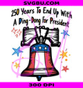 USA 250 Birthday PNG, America 250th PNG, Anti Trump PNG
