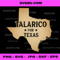 Talarico For Texas, State Map Silhouette Political Support PNG