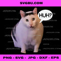 Funny Huh Cat Meme PNG, Funny Memes Internet ,Memes Cat Lover Joke PNG