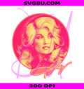 Dolly Parton Tribute PNG, Hot Pink Dolly PNG, Country Music PNG