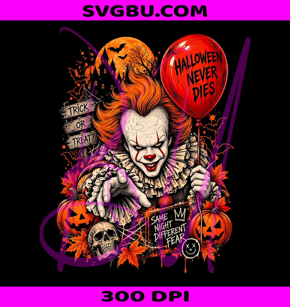 Halloween Horror Characters PNG, Retro Halloween Pumpkin PNG, Cute Ghost Boo PNG