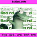 Green Lizard Waving, Funny Reptile Hello Background PNG