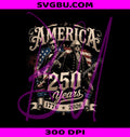 America 250 Years 1776 2026 PNG, Funny Presidents Rock PNG