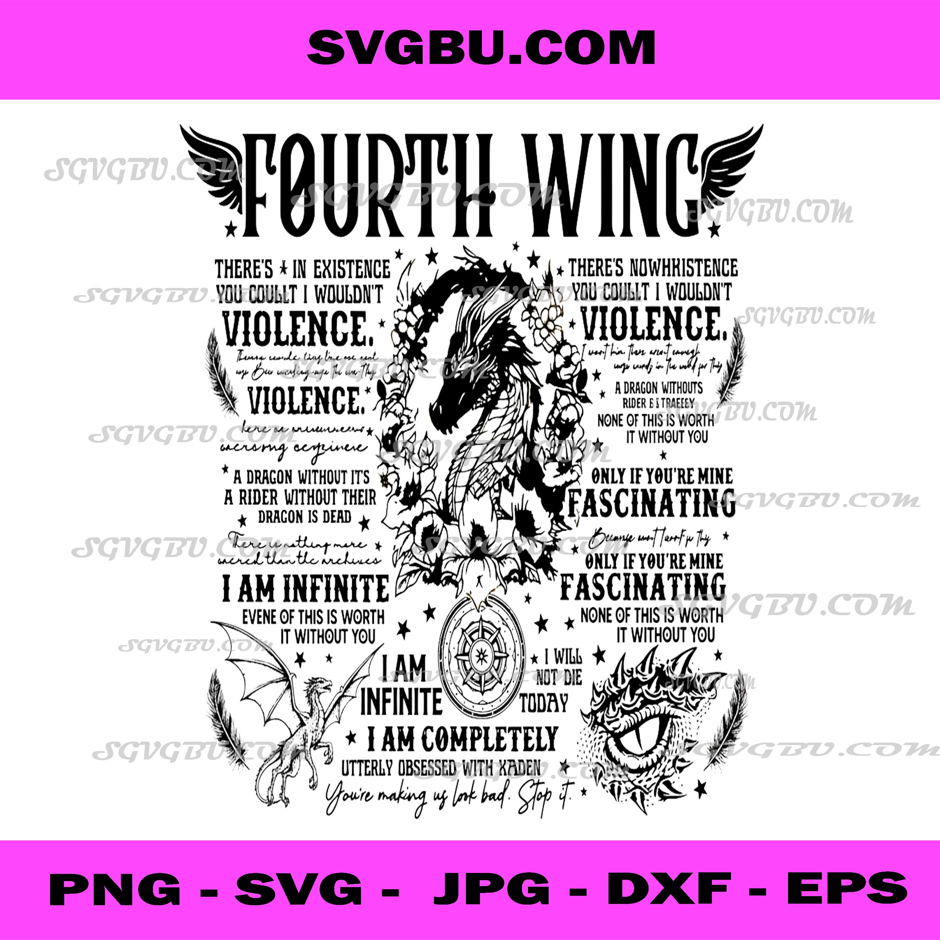 Fourth Wing PNG, Dragon Quote PNG, Fantasy Book PNG, Dragon Rider PNG