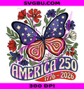 250th Anniversary USA PNG, Patriotic Freedom 4th Of July PNG