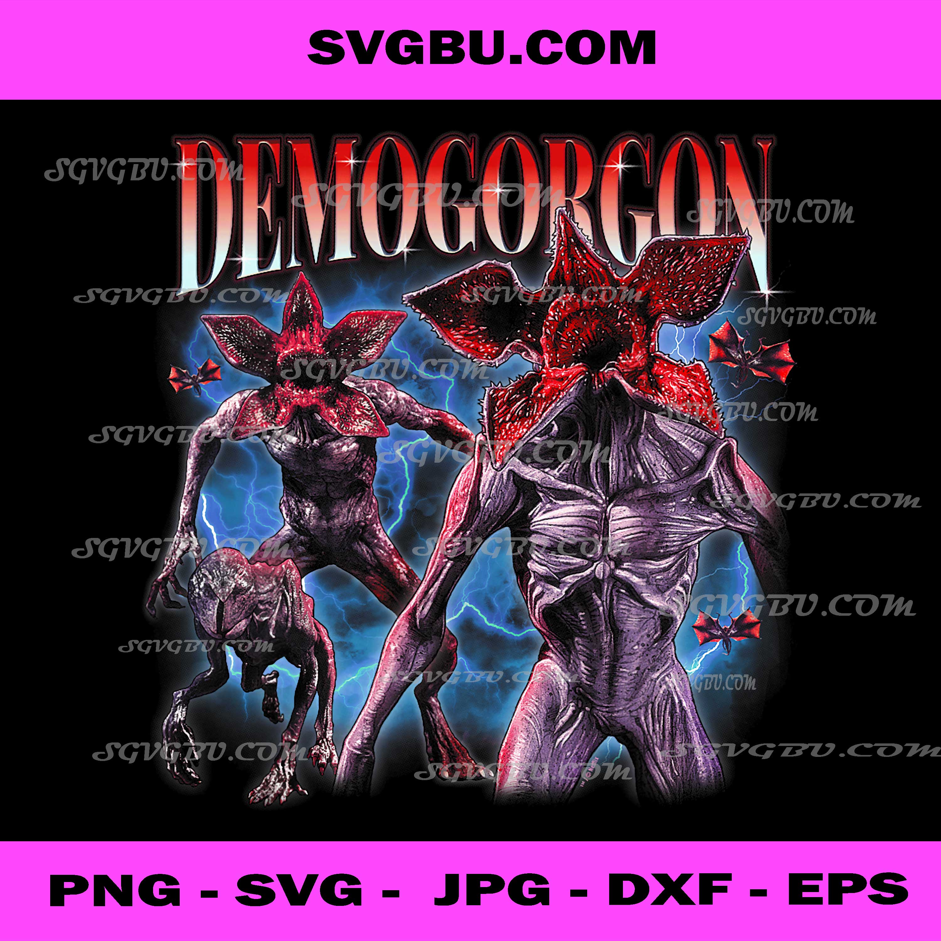 Stranger Things PNG, Demogorgon Heartthrob Officially Licensed PNG
