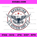 Operation Epstein Fury Eagle Vintage Badge PNG, Patriot PNG