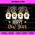 Happy New Year 2026 PNG Gnomes Leopard Family Matching, Gnomies PNG