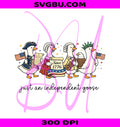 Independent Goose PNG, American Flag PNG, Since 1776 PNG