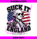 Suck It England PNG, George Washington PNG, Patriotic 1776 PNG
