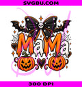 Halloween Mama Leopard PNG, Spooky Mama PNG, Halloween Coquette PNG