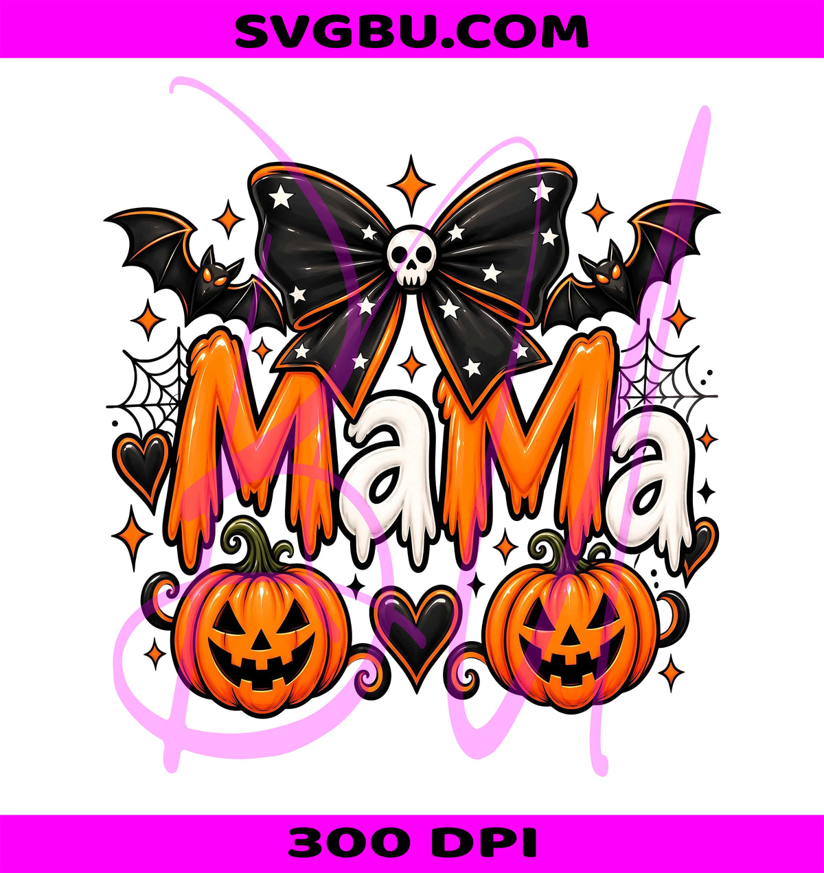 Halloween Mama Leopard PNG, Spooky Mama PNG, Halloween Coquette PNG